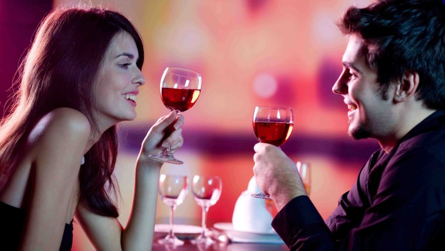 Thais eten op Valentijnsdag